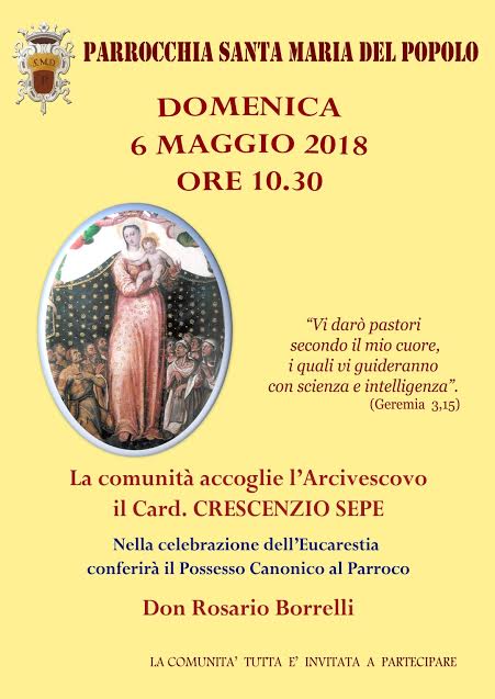 locandina 6 maggio 2018